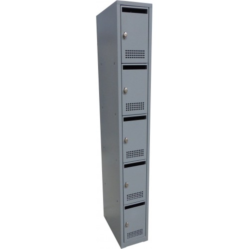 5 – door Lunch cabinet with perforation